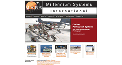 Desktop Screenshot of millenniumsystemsintl.com